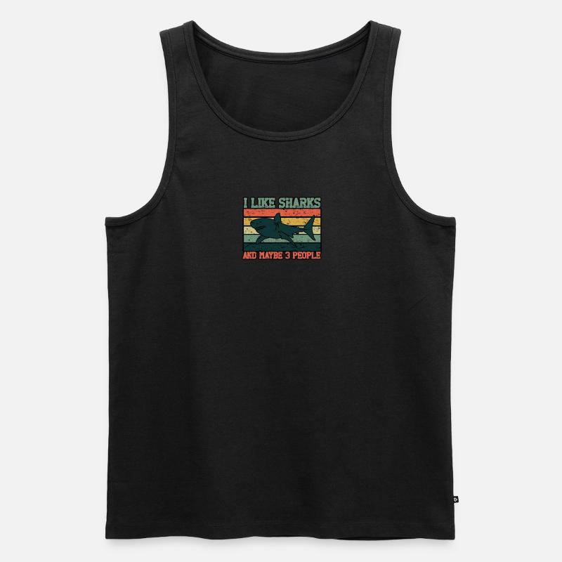 Erde mit Kindern - Umwelt - Männer Premium Bio Tank Top - Schwarz