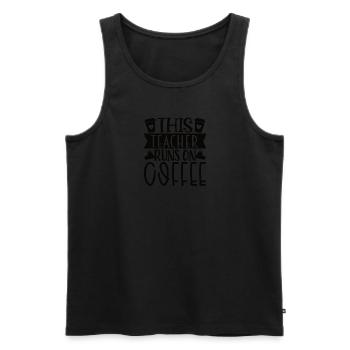 Teacher Learning Teaching Kindergarten Student School - Men's Premium Organic Tank Top - black - Front - AI Model Male 178 light (178cm)