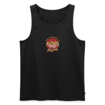 Du hattest mich bei Ramen Maruchan - japanische Ramen Bowl - Männer Premium Bio Tank Top - Schwarz - Vorne - AI Model Male 178 light (178cm)