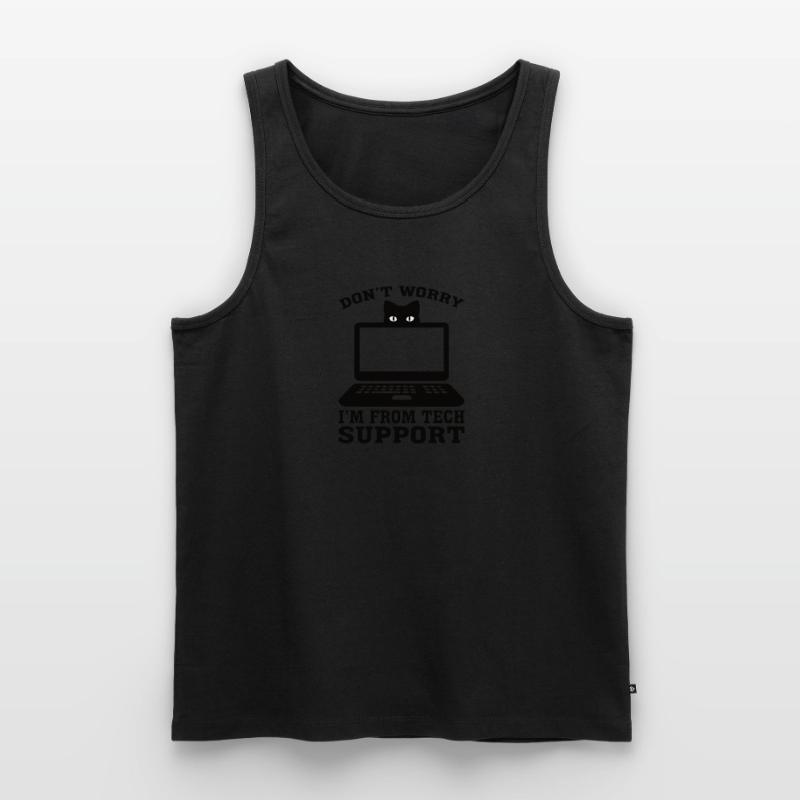 Technical Support Computer Technology IT Software Men's Premium Organic Tank Top