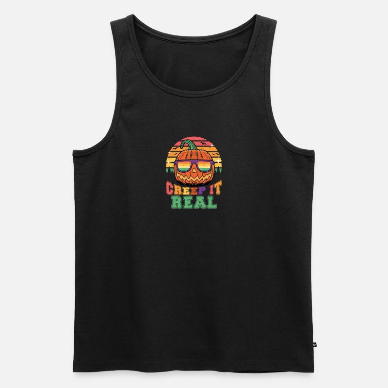 Kriechen Sie Es Real - Männer Premium Bio Tank Top - Schwarz