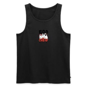 Boo Boo Crew - amoureux des fantômes - Débardeur bio Premium Homme - noir - Devant - AI Model Male 178 light (178cm)
