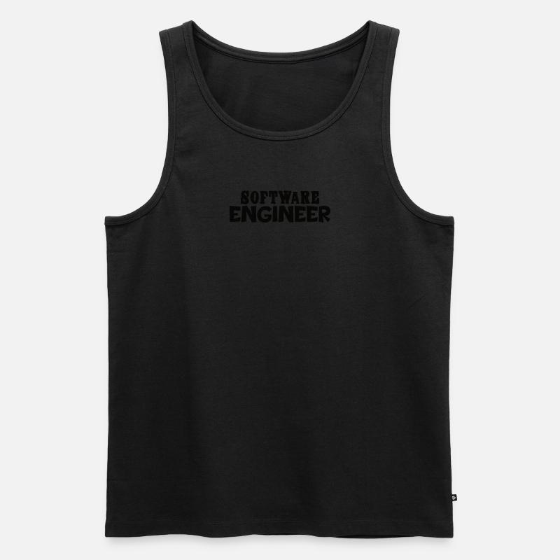 Softwareentwickler Programmierer Geschenk - Männer Premium Bio Tank Top - undefined