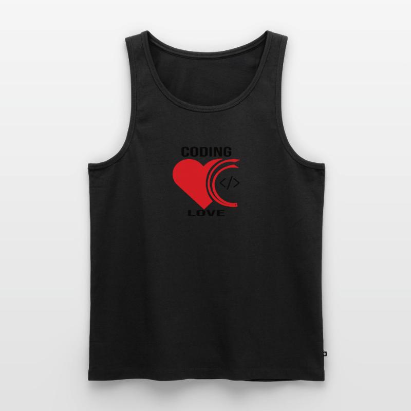 Software Developer Programmer Gift Men's Premium Organic Tank Top