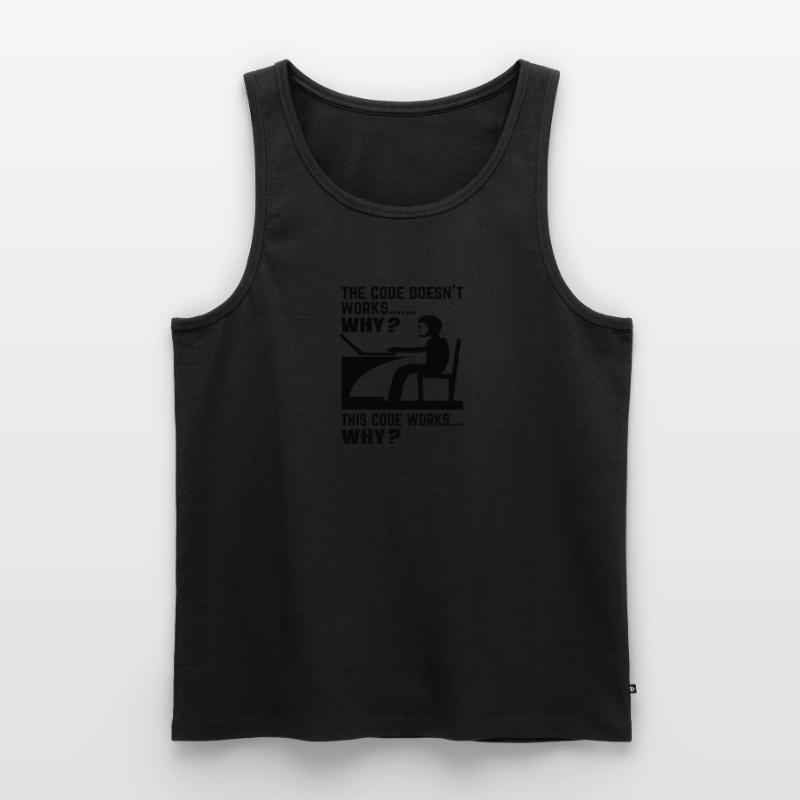 Softwareentwickler Programmierer Geschenk Männer Premium Bio Tank Top
