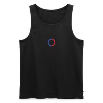 Stay Cool I'm an HVAC Technician - air - Men's Premium Organic Tank Top - black - Front - AI Model Male 178 light (178cm)