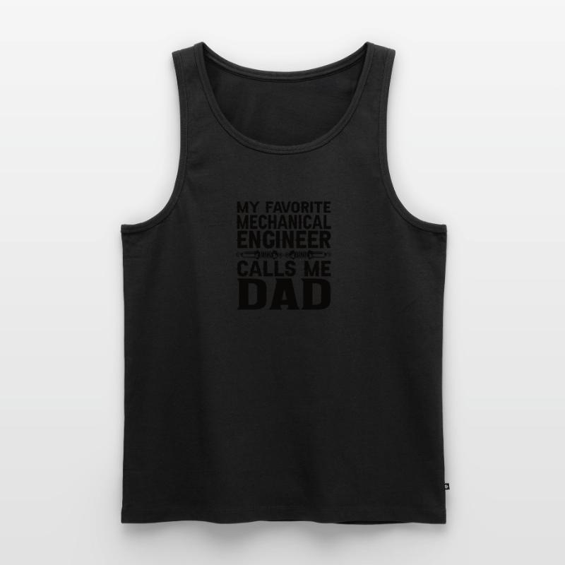 Engineer Brain Mechanical Engineering Electrical Engineering Son Men's Premium Organic Tank Top