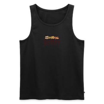 Celebrate Diversity - wildlife - Men's Premium Organic Tank Top - black - Front - Michal (187cm)