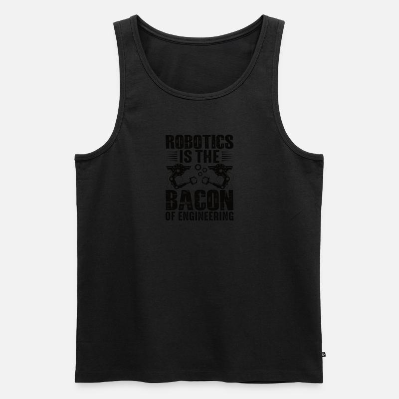 Roboter Programmierer Automatisierungstechniker - Männer Premium Bio Tank Top - undefined