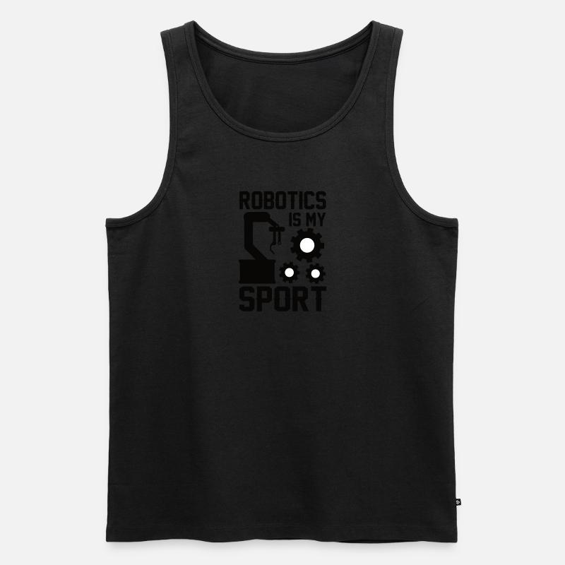 Robot Programmer Automation Technician - Men's Premium Organic Tank Top - undefined