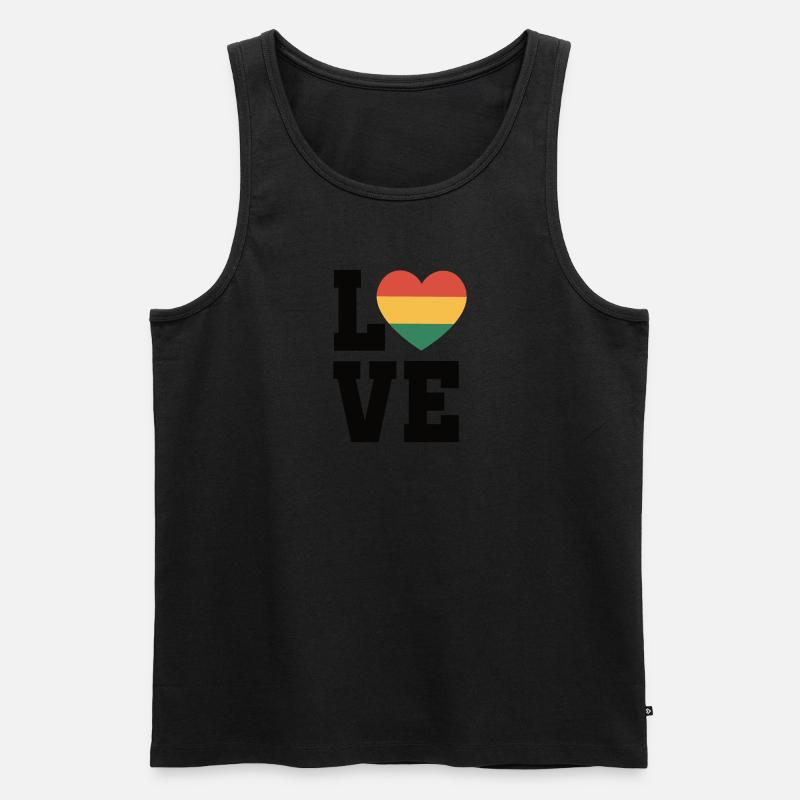 Ich bin Schwarze Geschichte Schwarzer - Männer Premium Bio Tank Top - undefined