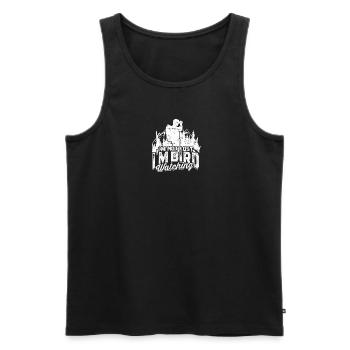 I'm not lost, I'm bird watching - Bird Watching - Men's Premium Organic Tank Top - black - Front - Michal (187cm)