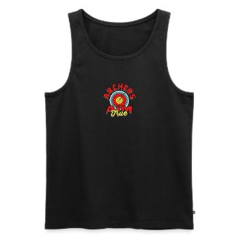 Archers aim true - Archery - Men's Premium Organic Tank Top - black - Front - AI Model Male 178 light (178cm)