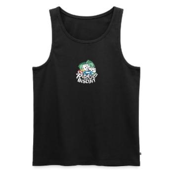Riskieren Sie es für den Keks - Casino - Männer Premium Bio Tank Top - Schwarz - Vorne - AI Model Male 178 light (178cm)