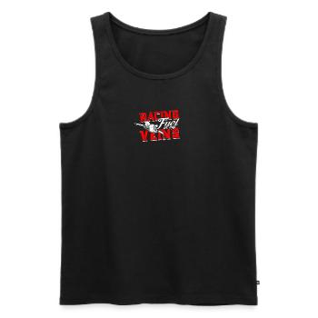 Racing Fuel in My Veins - Drag Racing - Débardeur bio Premium Homme - noir - Devant - Michal (187cm)