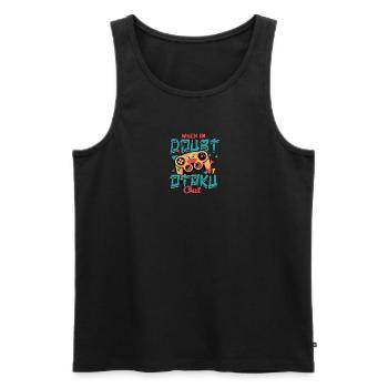 En cas de doute, otaku out - Anime - Débardeur bio Premium Homme - noir - Devant - Michal (187cm)