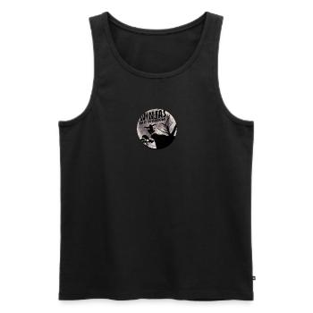 Ninjas Do It in Shadows - Ninja - Men's Premium Organic Tank Top - black - Front - AI Model Male 178 light (178cm)