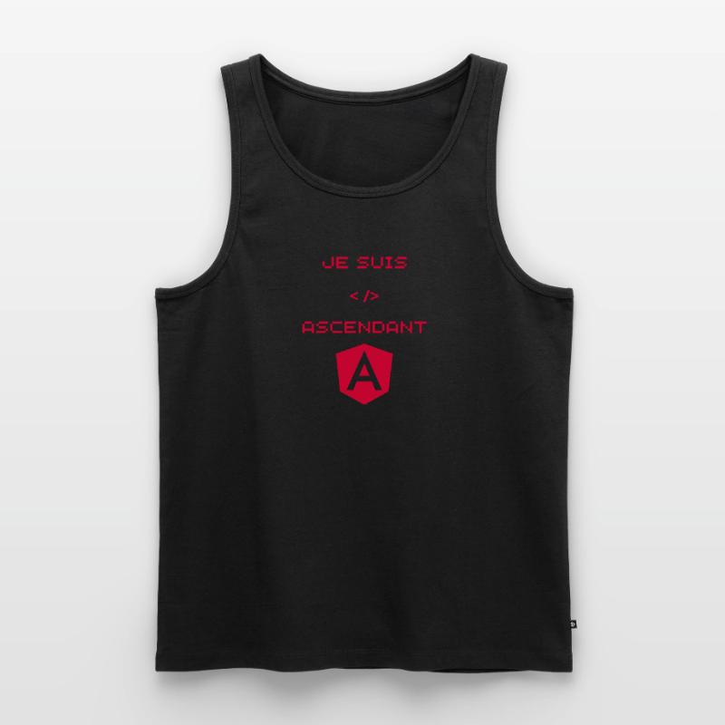 Angular Developer Gift Men's Premium Organic Tank Top