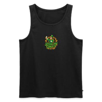 Shut Up Liver You're Fine - Drinking - Men's Premium Organic Tank Top - black - Front - Michal (187cm)