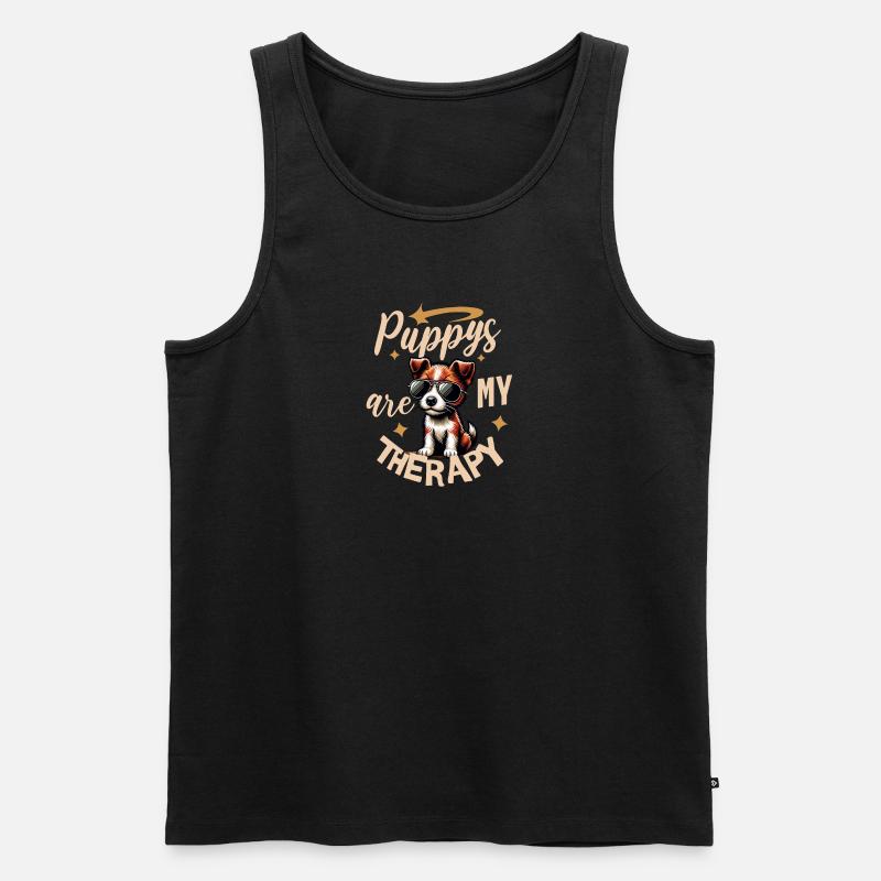 Unique Fox Terrier Design - Débardeur bio Premium Homme - undefined