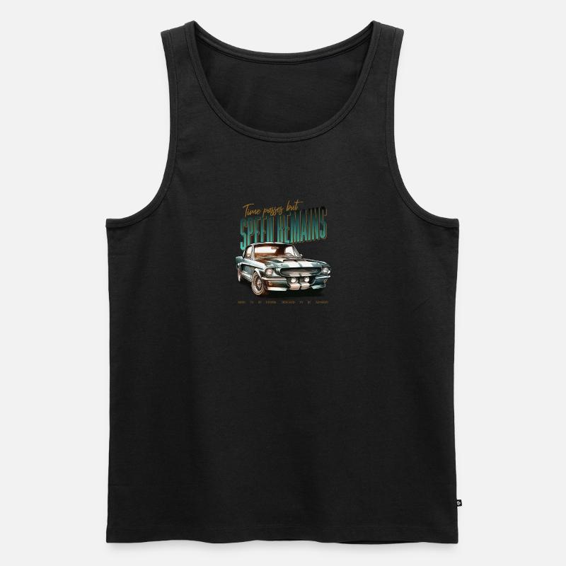 Oldtimer kfz t-shirt - Männer Premium Bio Tank Top - undefined