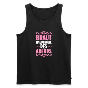 Bachelor Party Team Bride Hen Party - Men's Premium Organic Tank Top - black - Front - Michal (187cm)