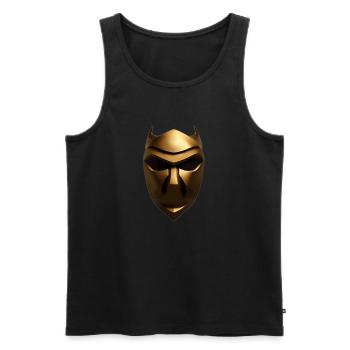 Warriors Vikings empire - Débardeur bio Premium Homme - noir - Devant - AI Model Male 178 light (178cm)