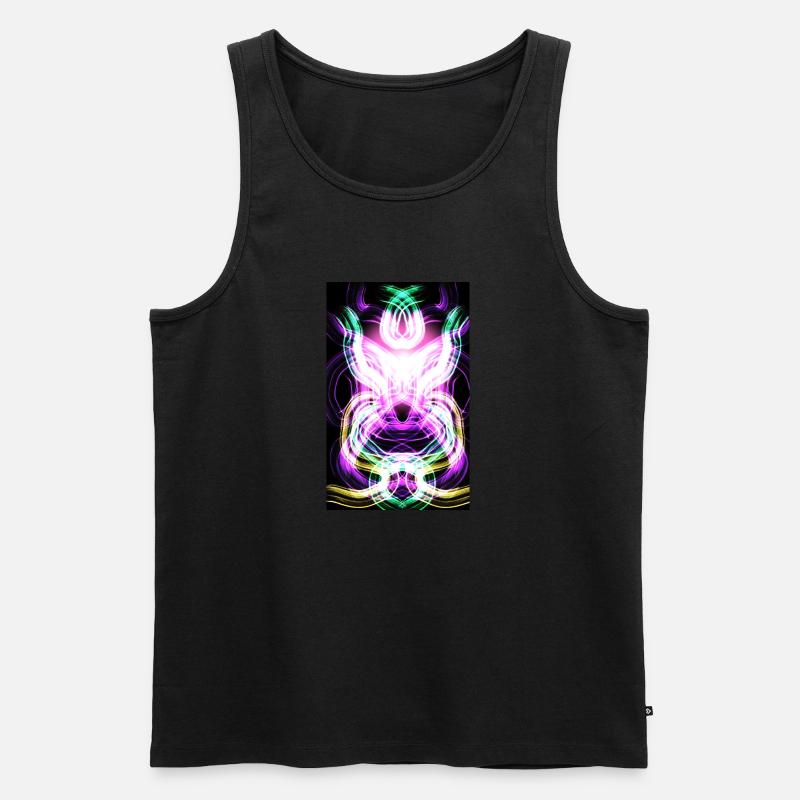 Abbildung - Männer Premium Bio Tank Top - Schwarz