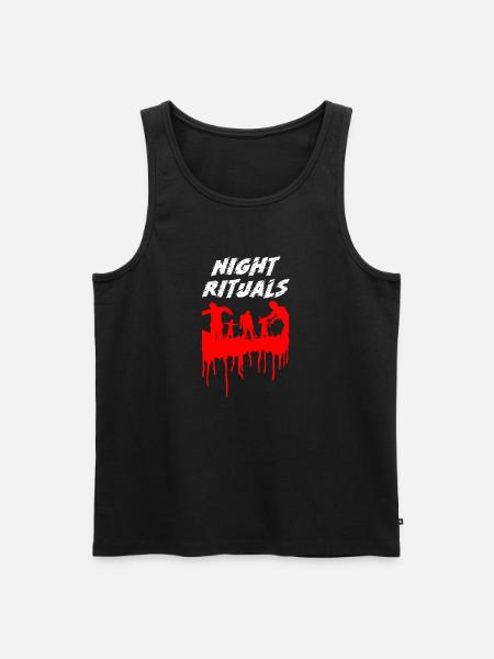 Night Rituals Halloween - Men's Premium Organic Tank Top - black