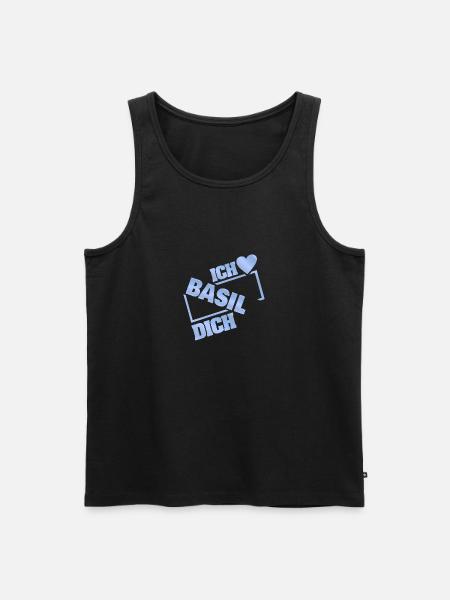 Geschenk für Basil - Männer Premium Bio Tank Top - Schwarz