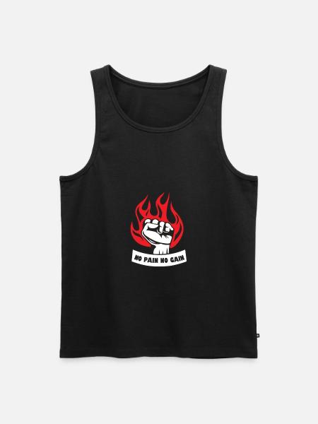 No Pain no Gain - Men's Premium Organic Tank Top -