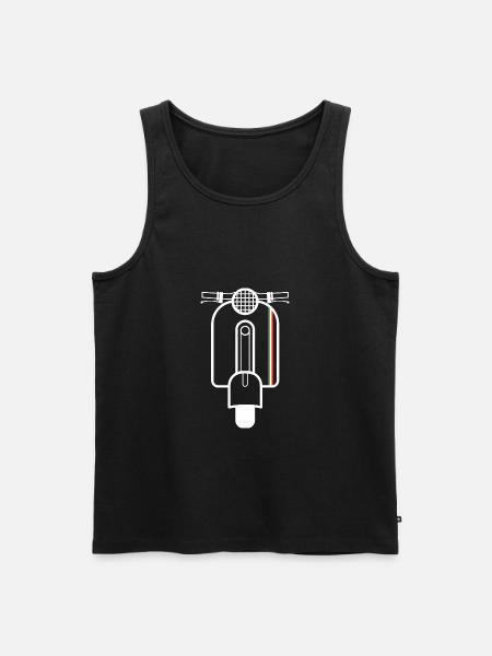 Scooter Italy - Men's Premium Organic Tank Top - black