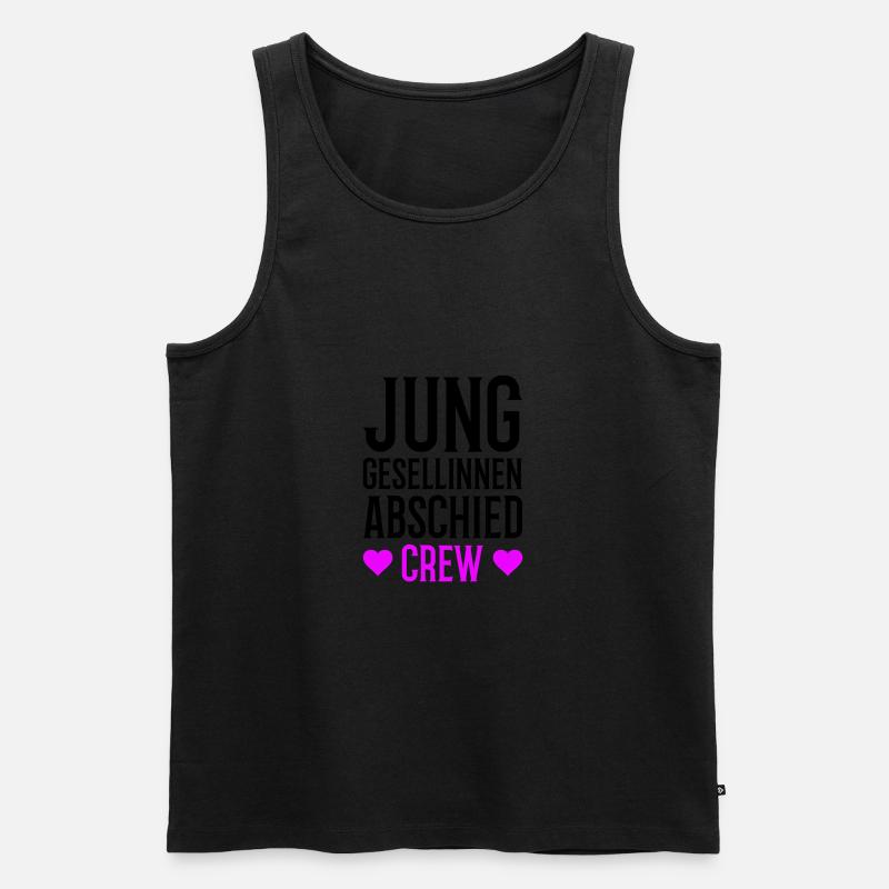 Junggesellinnenabschied Crew - Männer Premium Bio Tank Top - undefined