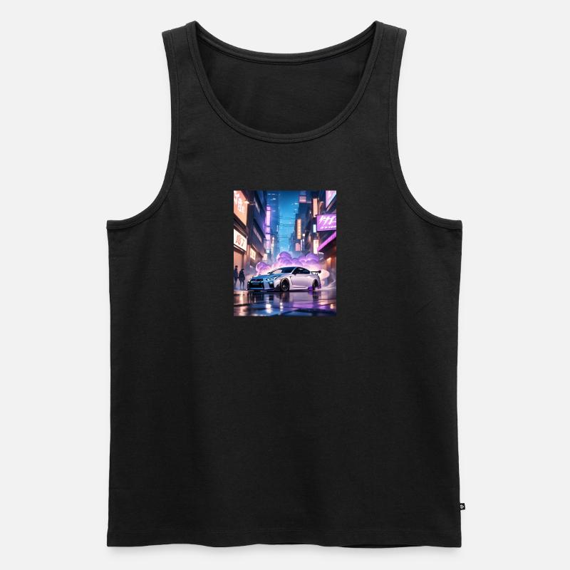 GTR Tokyo Drift - Männer Premium Bio Tank Top - undefined
