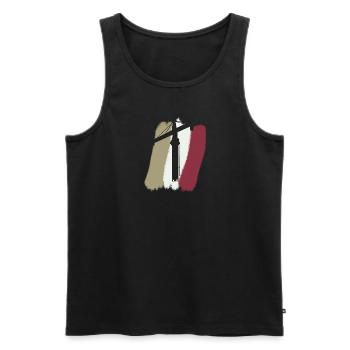 Crane House Construction Construction Site - Men's Premium Organic Tank Top - black - Front - Michal (187cm)