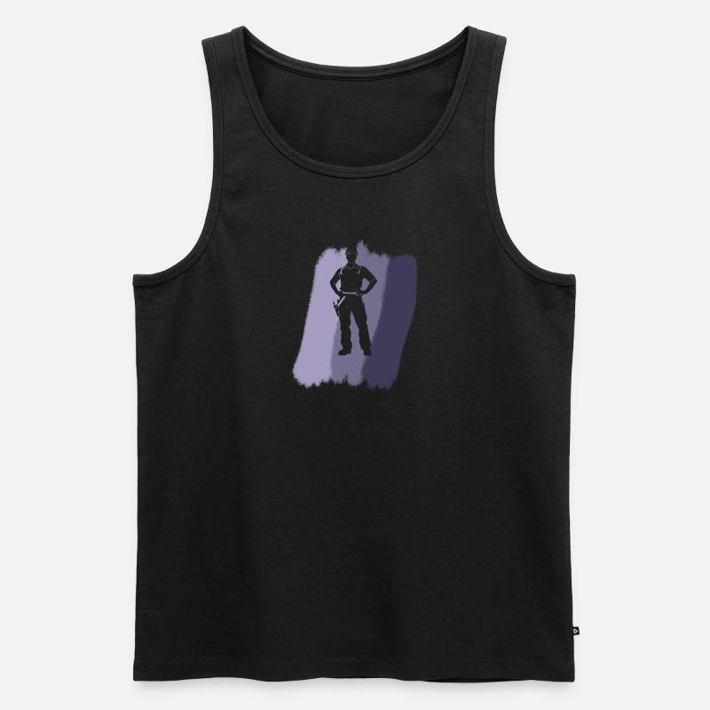 Klempner Spengler - Männer Premium Bio Tank Top - undefined