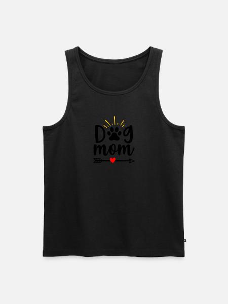 Dog mom - Men's Premium Organic Tank Top - 