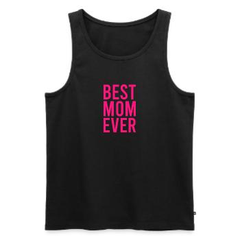 Beste Mama aller Zeiten Shirt Lustige Mama Geschenk Muttertag - Männer Premium Bio Tank Top - Schwarz - Vorne - AI Model Male 178 light (178cm)