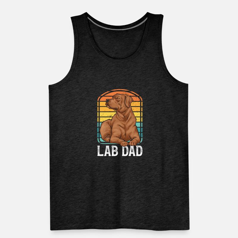 Fuchsroter Labrador Retriever Fox Red Labrador Männer Premium Bio Tank Top