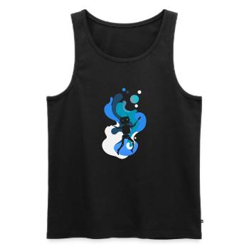 Robotik Robotics Tech - Männer Premium Bio Tank Top - Schwarz - Vorne - Michal (187cm)