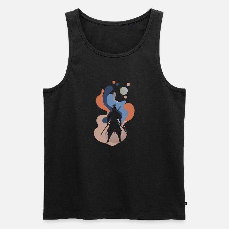 Épée de samouraï - Débardeur bio Premium Homme - noir