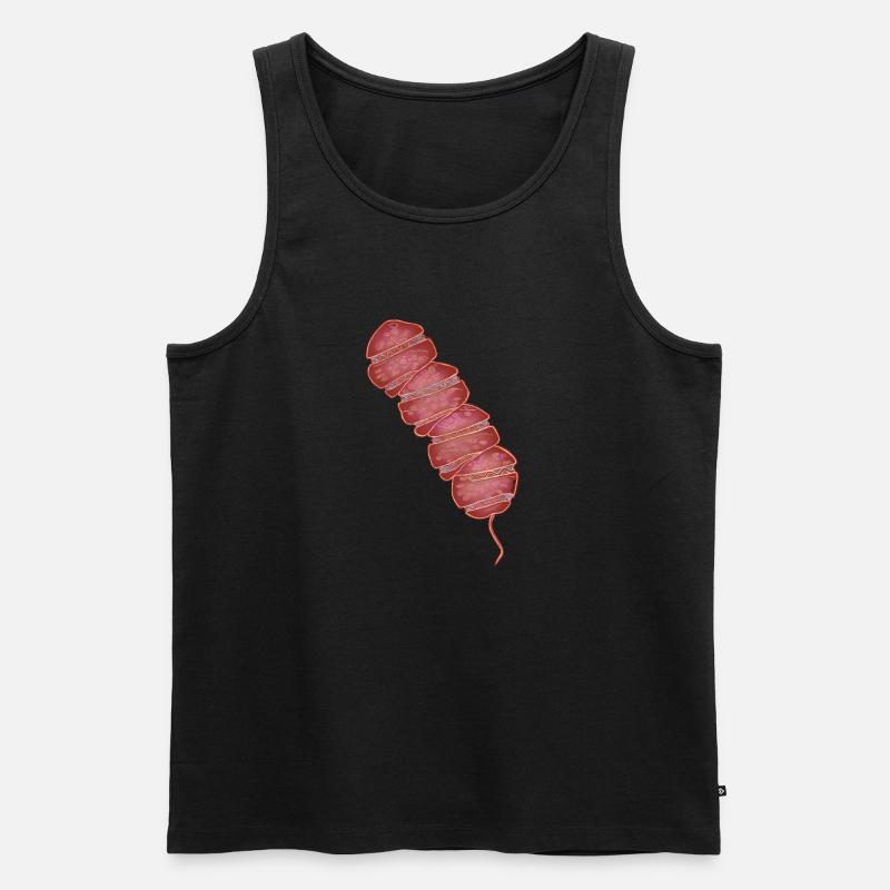 Margalefodinium polykricoides - Männer Premium Bio Tank Top - Schwarz