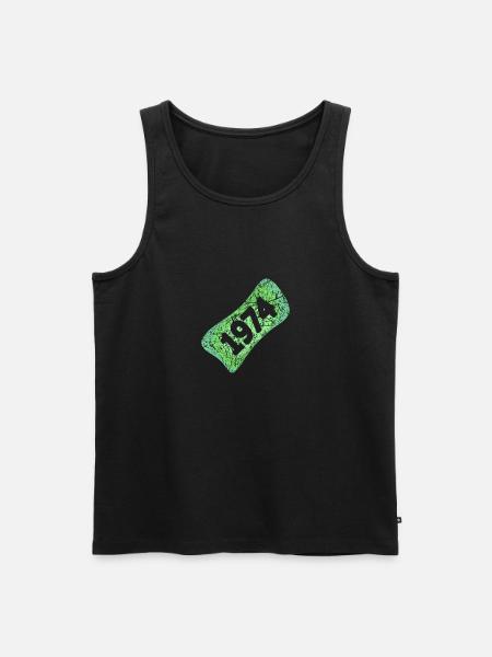 1974 - Men's Premium Organic Tank Top - black