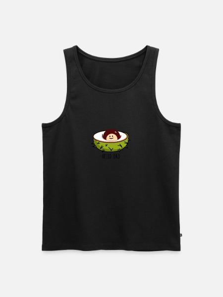 Chestnut baby birth b - Men's Premium Organic Tank Top - black