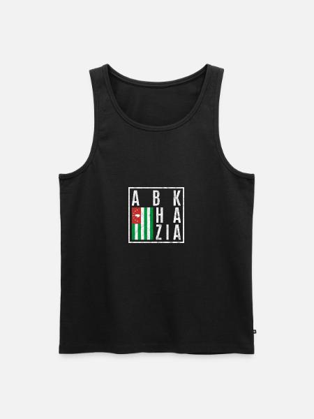 Abkhazie - Débardeur bio Premium Homme - noir