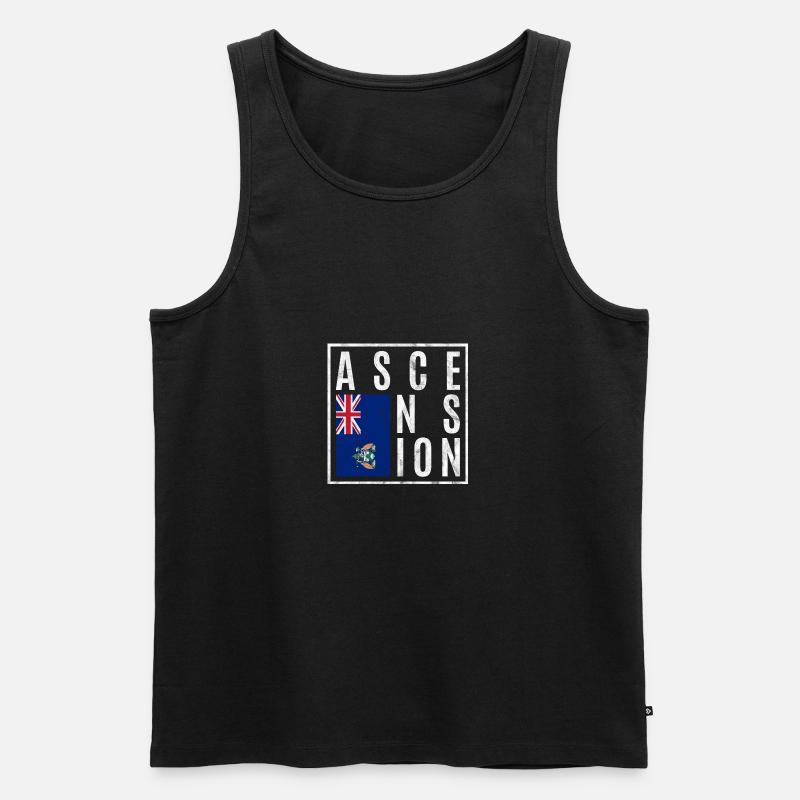 Ascension - Männer Premium Bio Tank Top - Schwarz