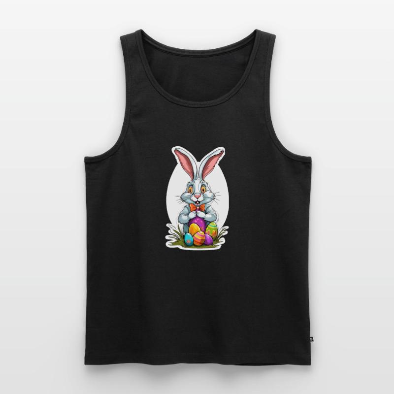 Easter Bunny / Easter / Eggs / Holidays / Easter Men's Premium Organic Tank Top