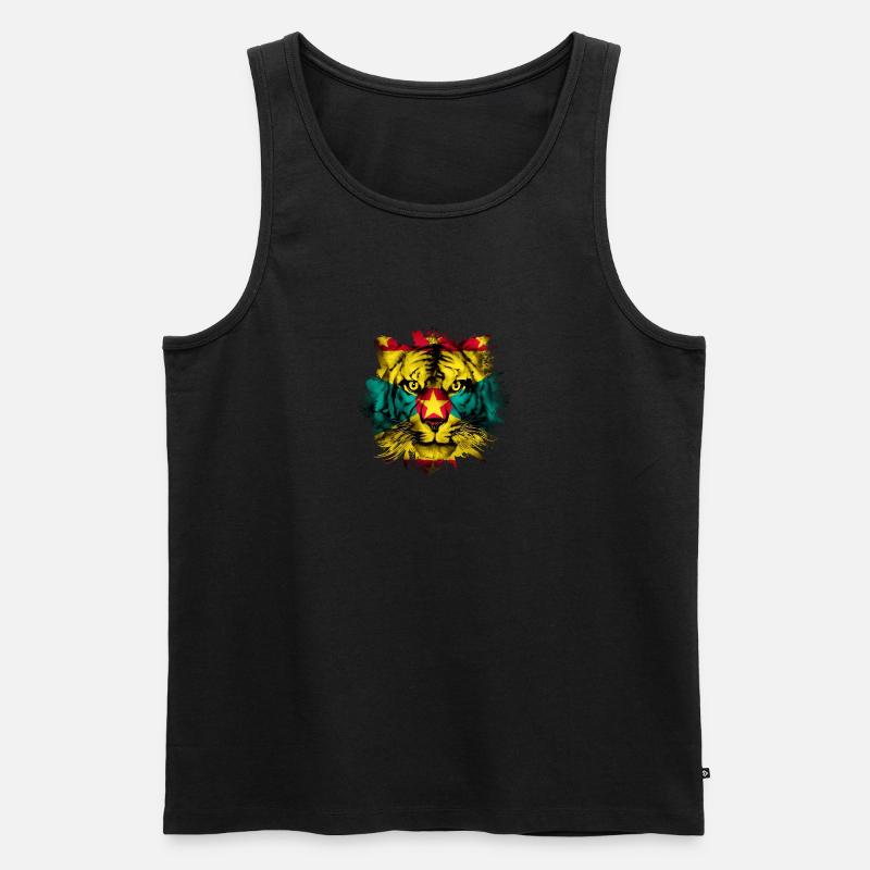 Grenada - Männer Premium Bio Tank Top - Schwarz