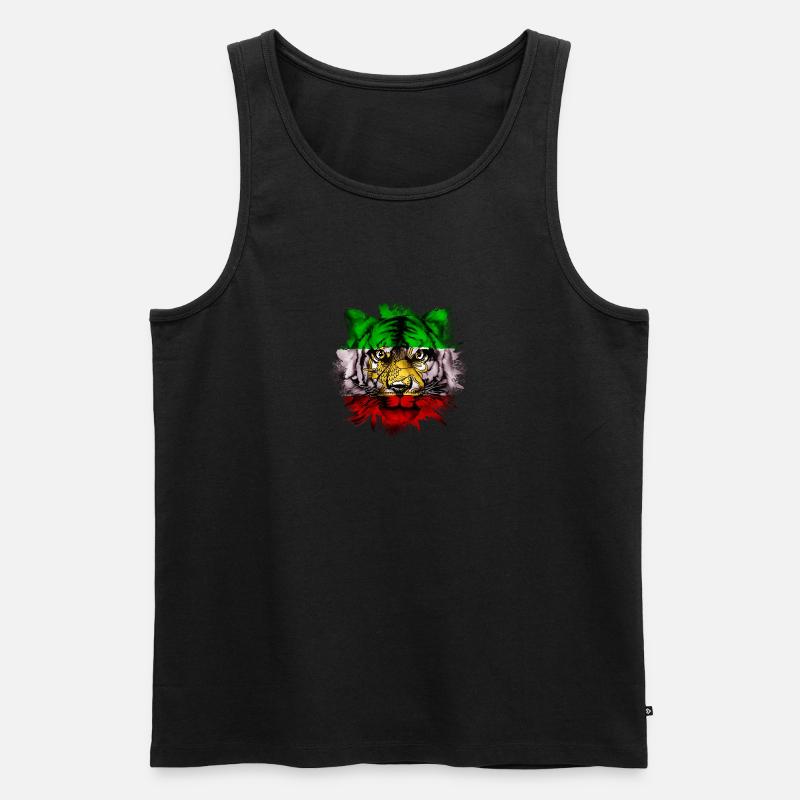 Persien - Männer Premium Bio Tank Top - Schwarz
