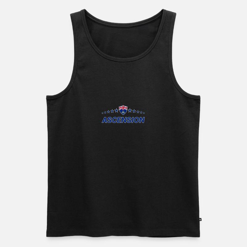 Ascension - Männer Premium Bio Tank Top - Schwarz